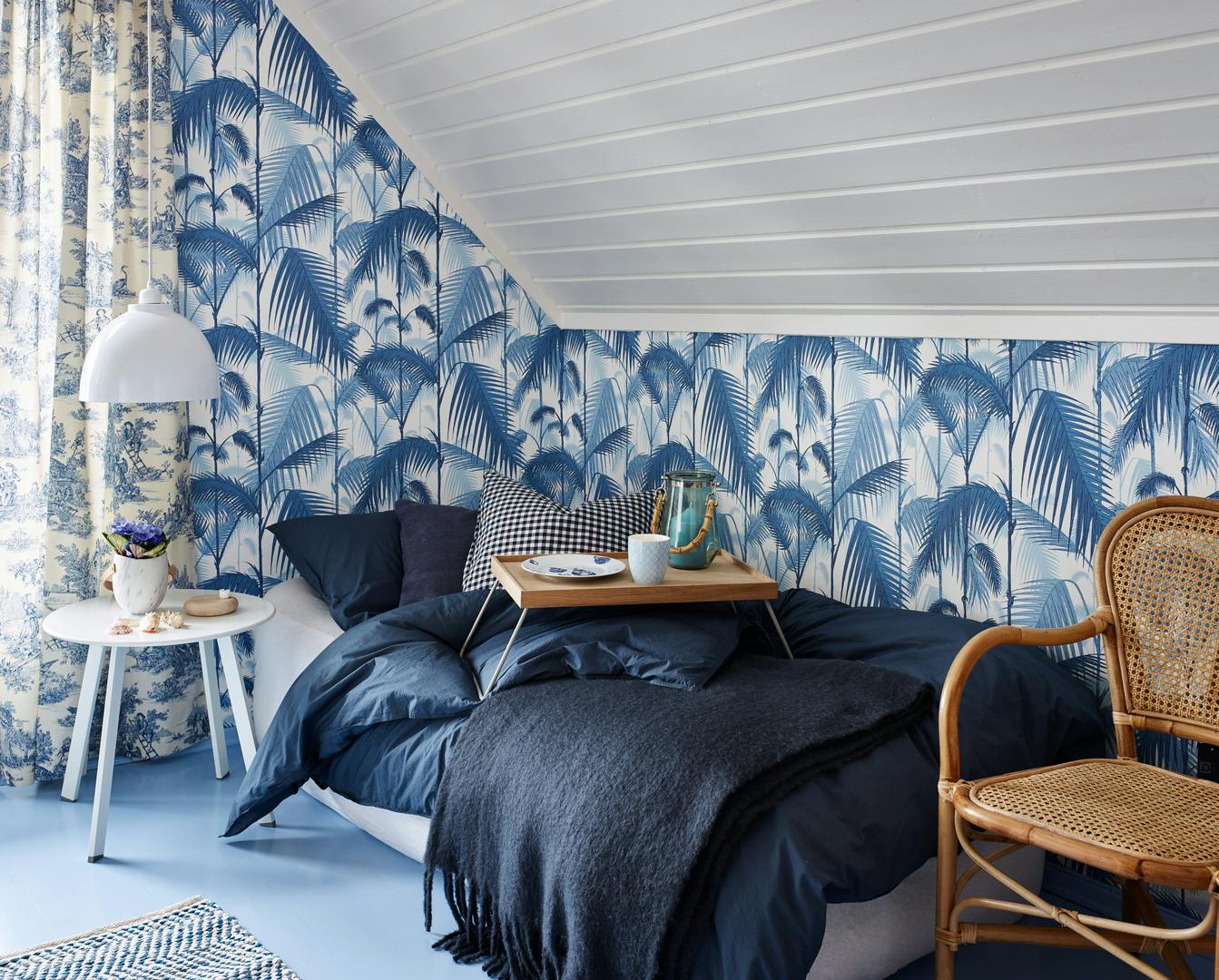 Norsk favorittfarge: Blå farge hjemme